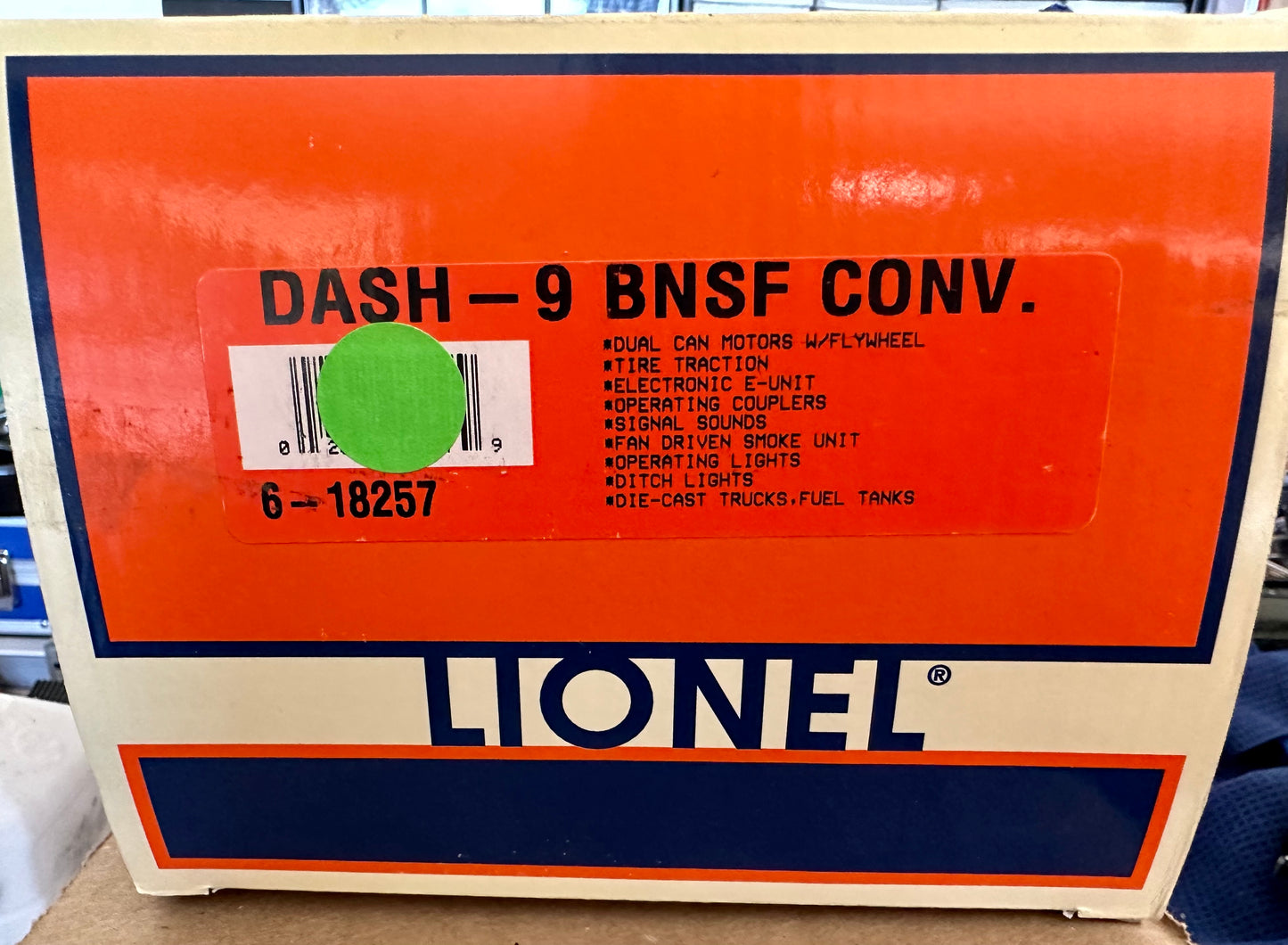 Lionel Scale BNSF Dash-9 6-18257