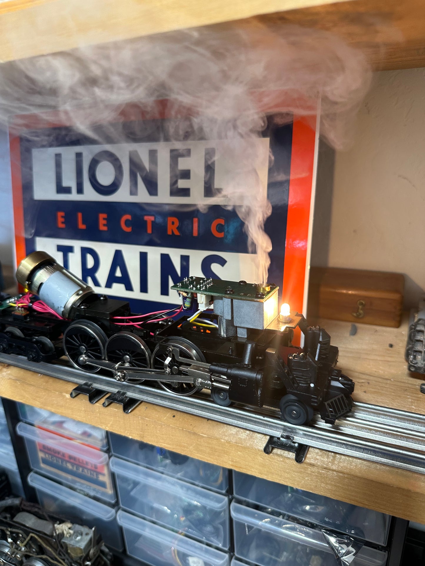 MTH RK 5405 Hudson 4-6-4 Steamer with Tender and PS. Excellent.