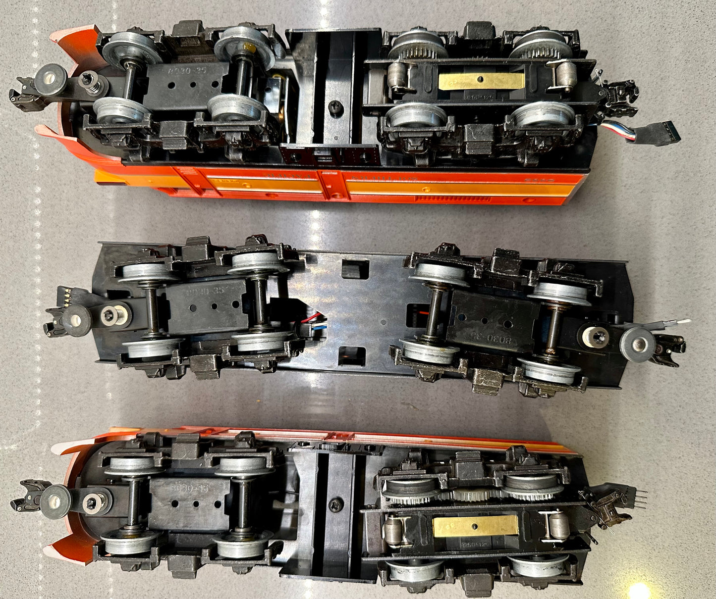 Lionel 6-8552 Southern Pacific Daylight ALCO FA2 ABA Diesel Engines