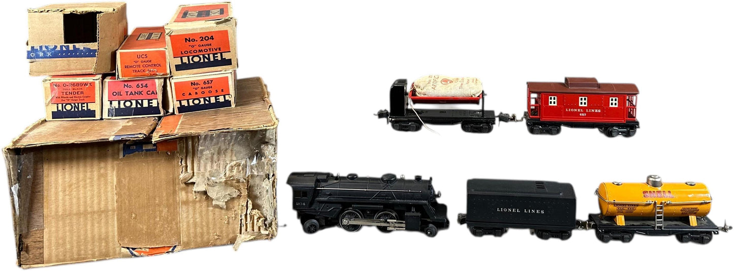 Boxed 1940 Pre War Lionel NO.7120WC Freight Outfit