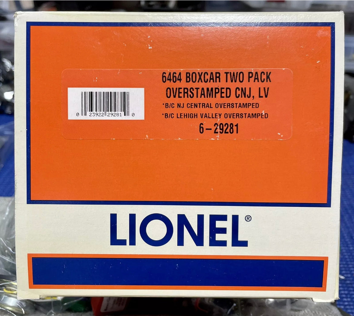 Lionel 6464 overstamped 2 Boxcar Set