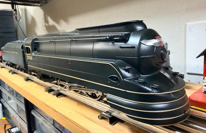 MTH 4-6-2 O Guage Torpedo Steam Engine w/Whistle Smoke
