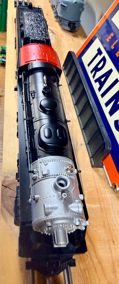 Lionel O Guage Santa Fe Hudson with Air whistle #3458