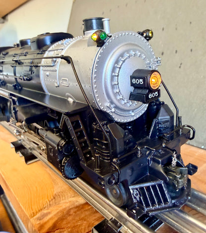 The K-Line K3209-605S  O-gauge Boston & Albany 4-6-4 Hudson