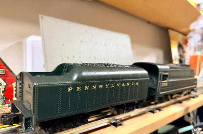 MTH 4-6-2 O Guage Torpedo Steam Engine w/Whistle Smoke
