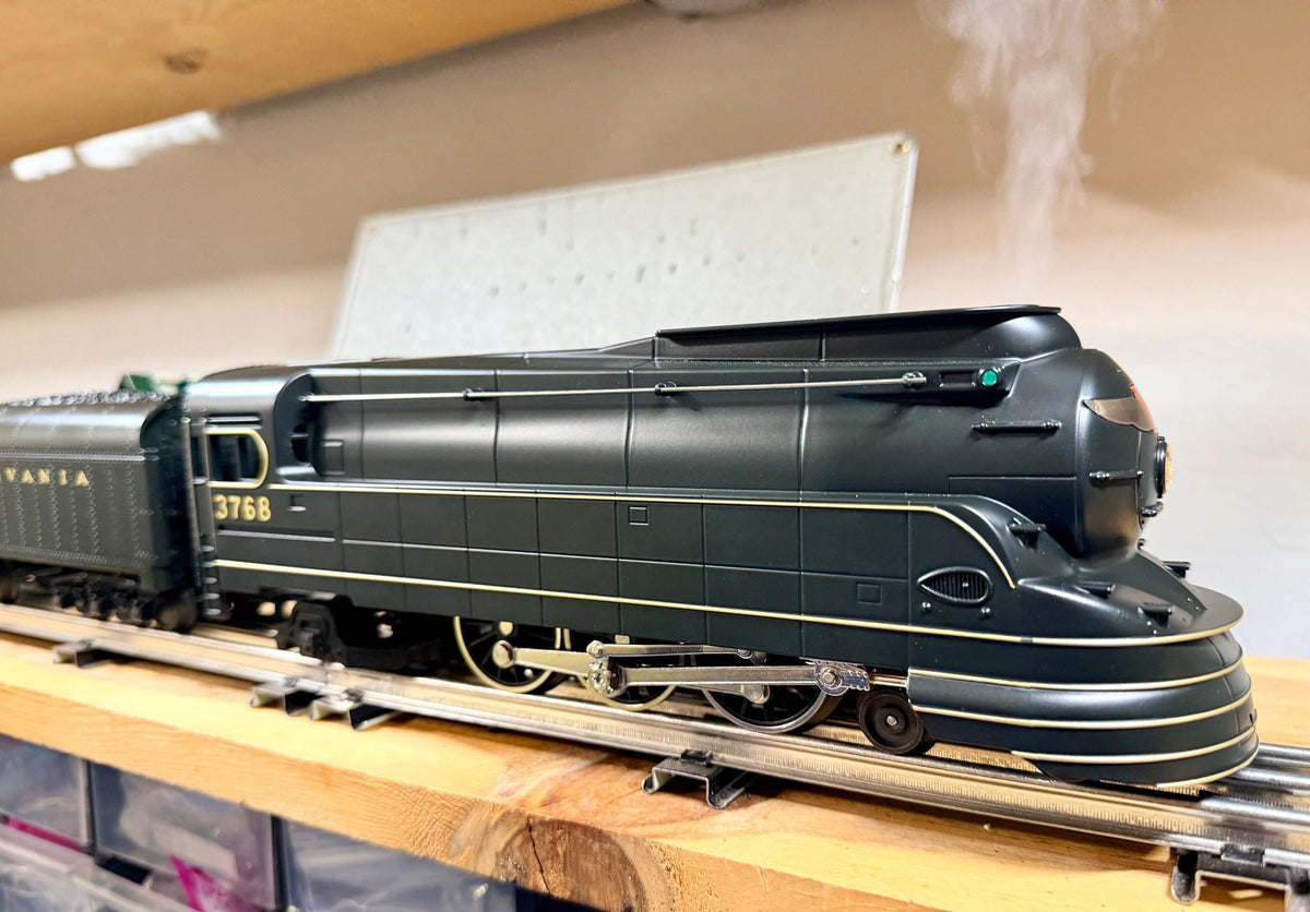 MTH 4-6-2 O Guage Torpedo Steam Engine w/Whistle Smoke