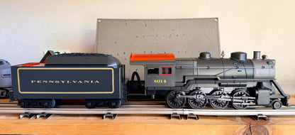 Pennsylvania O Gauge RailKing 2-8-0 Steam with LocoSound and Chuff