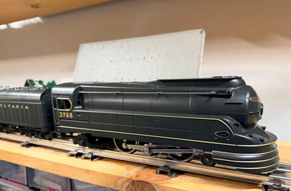 MTH 4-6-2 O Guage Torpedo Steam Engine w/Whistle Smoke