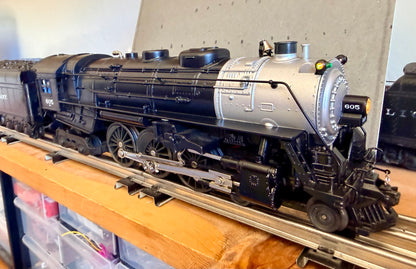 The K-Line K3209-605S  O-gauge Boston & Albany 4-6-4 Hudson