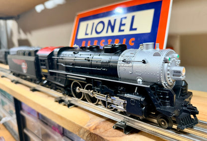Lionel O Guage Santa Fe Hudson with Air whistle #3458