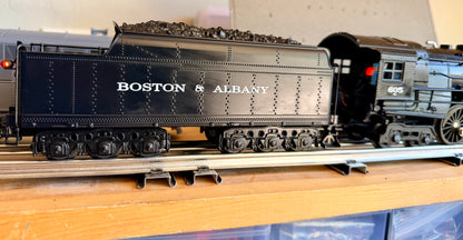 The K-Line K3209-605S  O-gauge Boston & Albany 4-6-4 Hudson