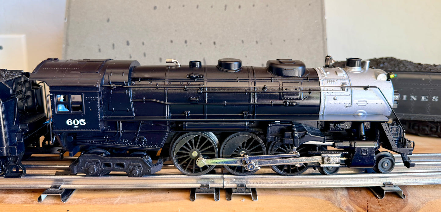 The K-Line K3209-605S  O-gauge Boston & Albany 4-6-4 Hudson