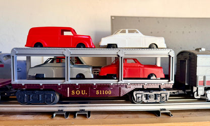 1950's Marx O Gauge Santa Fe Diesel Set w/ Rare Variants