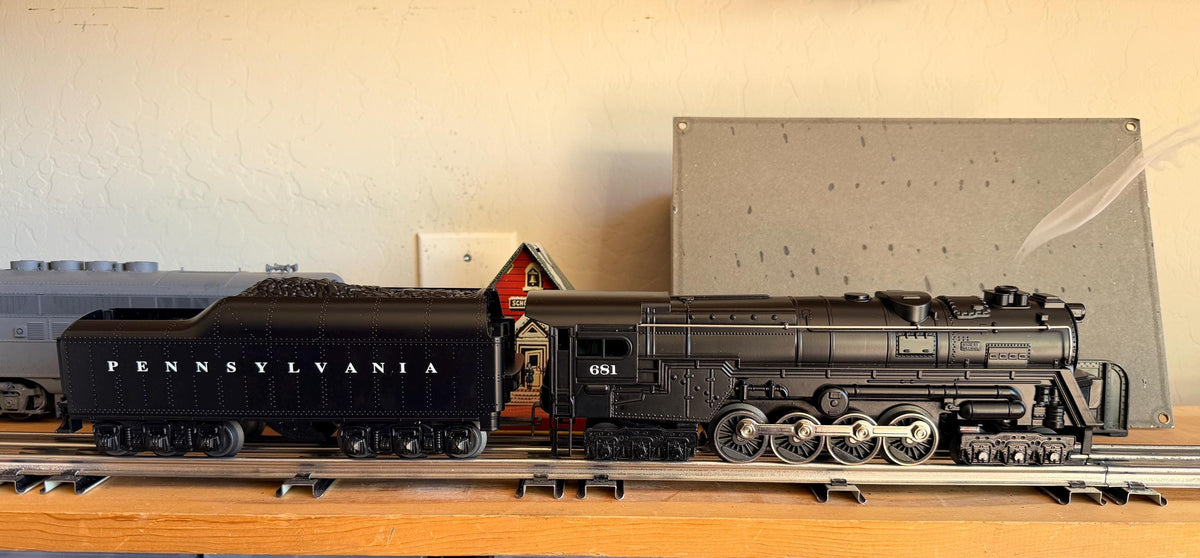Williams O Gauge Pennsylvania Railroad 6-8-6 S-2 Turbine w 12 Wheel Tender