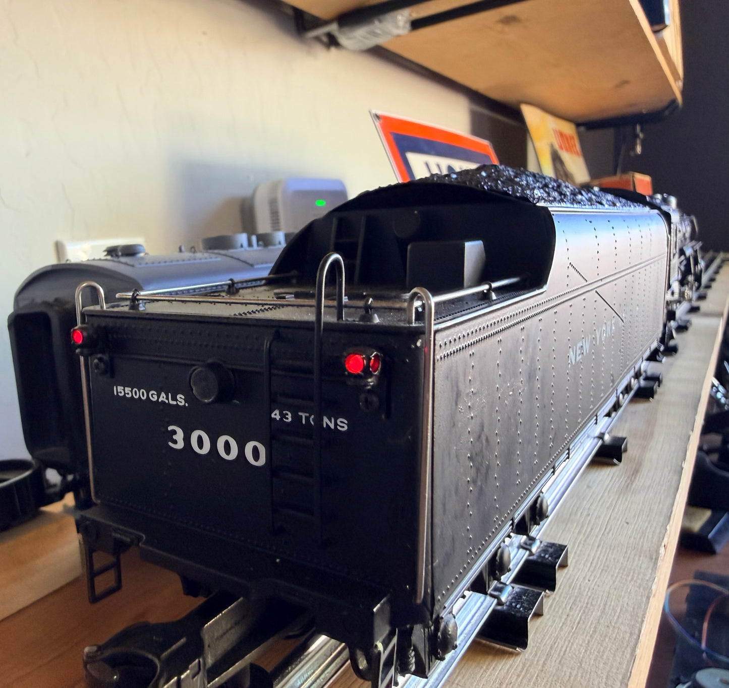 Lionel O SCALE 6-18009 NYC Mohawk 4-8-2 L-3 Steam Locomotive & Tender
