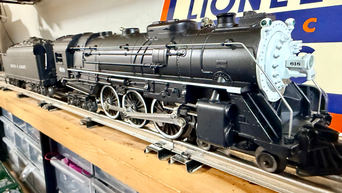 Lionel 6-18042 O Gauge 4-6-4 Hudson Steam Locomotive Boston & Albany