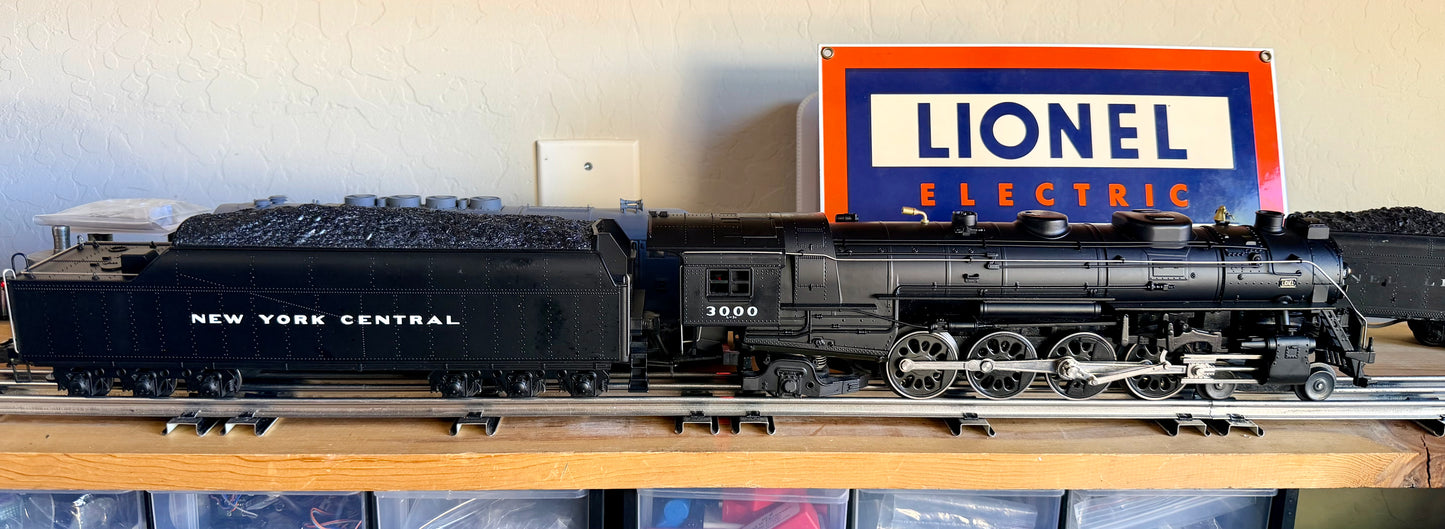 Lionel O SCALE 6-18009 NYC Mohawk 4-8-2 L-3 Steam Locomotive & Tender