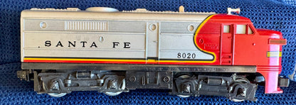 Rare 1972 Lionel Santa Fe Twin Diesel No. 6-1285 Freight Set with Original Box