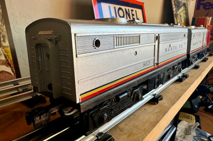 Rare 1972 Lionel Santa Fe Twin Diesel No. 6-1285 Freight Set with Original Box