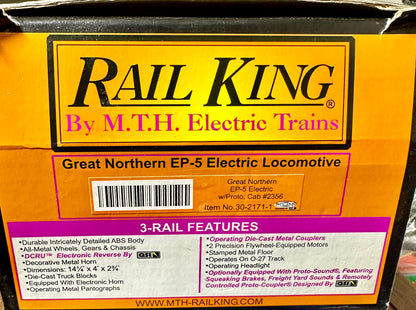 Mth Railking 30-2171-1 Great Northern Ep-5 Electric Engine 2356