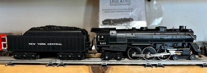 MTH RK 5405 Hudson 4-6-4 Steamer with Tender and PS. Excellent.
