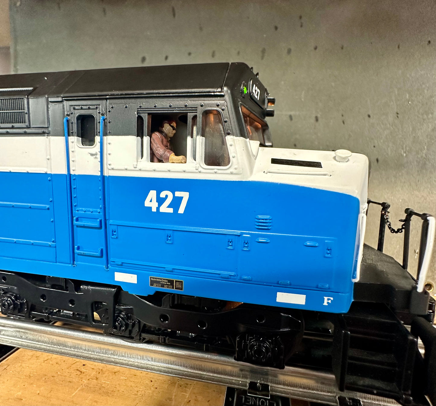 Great Northern Sky Blue FP45 Diesel Engine - With Proto-Sound 2.0