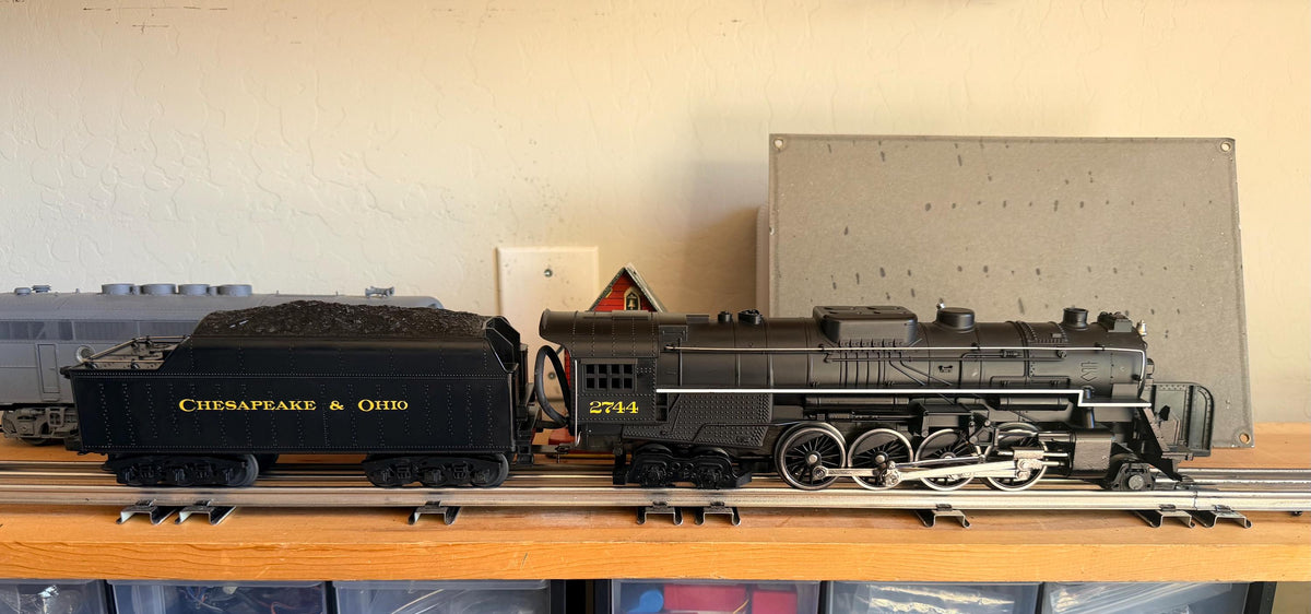 MTH O Gauge Chesapeake & Ohio 2-8-4 Berkshire Steam Engine