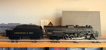 MTH O Gauge Chesapeake & Ohio 2-8-4 Berkshire Steam Engine