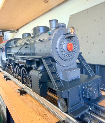Pennsylvania O Gauge RailKing 2-8-0 Steam with LocoSound and Chuff