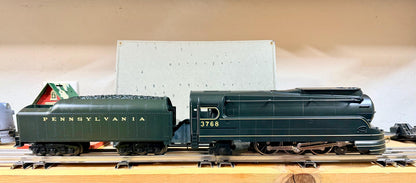 MTH 4-6-2 O Guage Torpedo Steam Engine w/Whistle Smoke