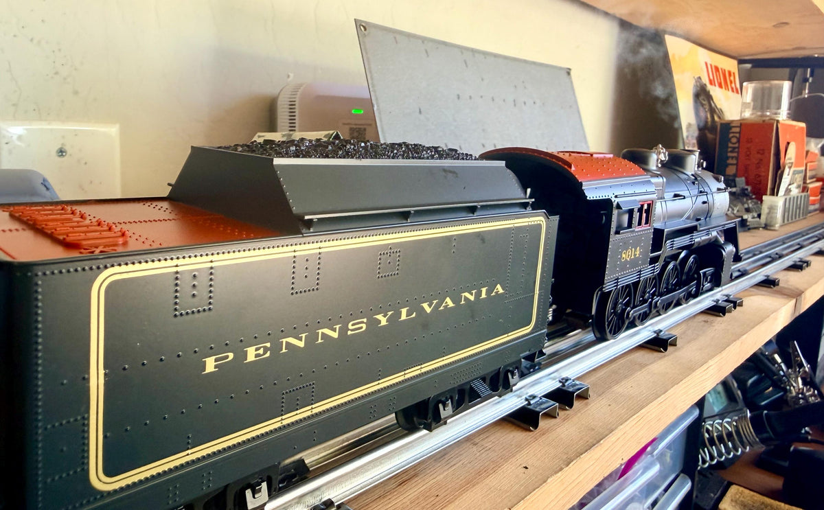 Pennsylvania O Gauge RailKing 2-8-0 Steam with LocoSound and Chuff