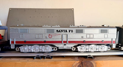 1950's Marx O Gauge Santa Fe Diesel Set w/ Rare Variants