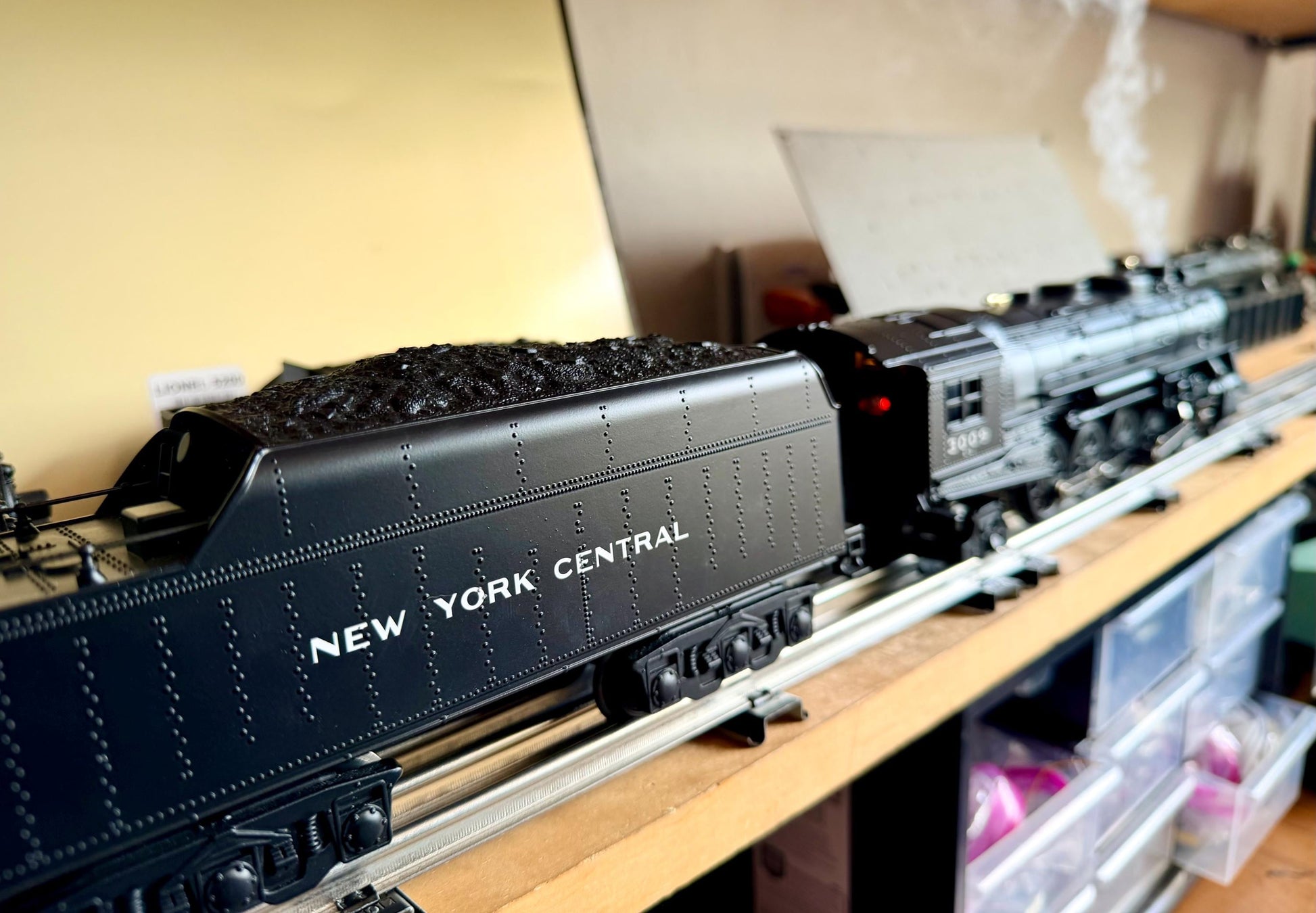 NYC 4-8-2 L-3 Mohawk Steam Engine w/Proto-Sound 2.0 From the MTH Factory Layout