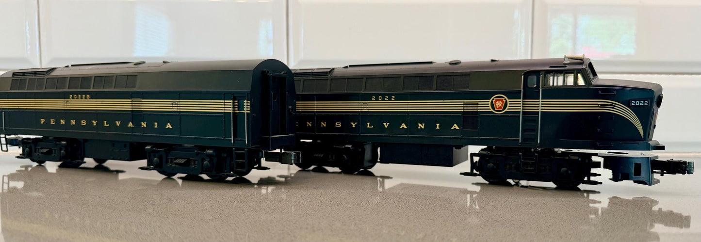 Weaver O Guage PRR Baldwin Sharknose A and B Set- Mint and Rare to Market