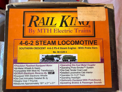 Southern 4-6-2 PS-4 Steam Engine - With Proto 30-1125-1