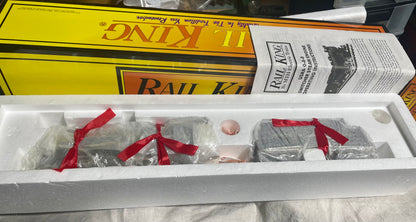 MTH Railking RK-1111 LP 0-8-Norfolk and Western Steam Switcher