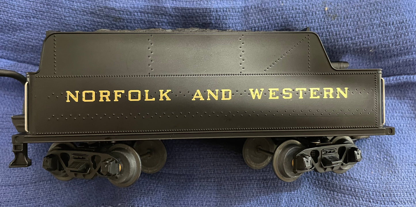 MTH Railking RK-1111 LP 0-8-Norfolk and Western Steam Switcher
