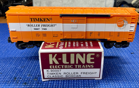 Kline Timken Roller Freight Classic Box Car k-90007